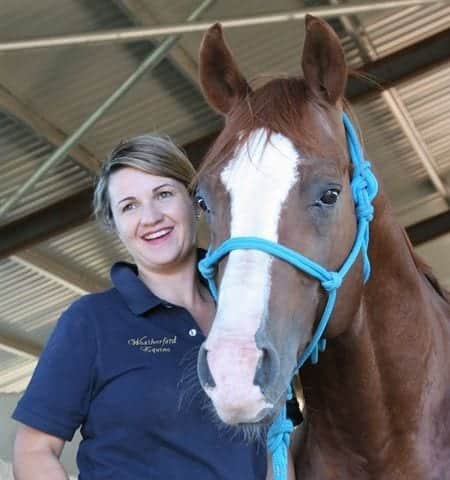 Jo Smith, Veterinarian, Weatherford Equine.